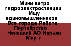 Мини ветро-гидроэлектростанции. Ищу единомышленников. - Все города Работа » Партнёрство   . Ненецкий АО,Нарьян-Мар г.